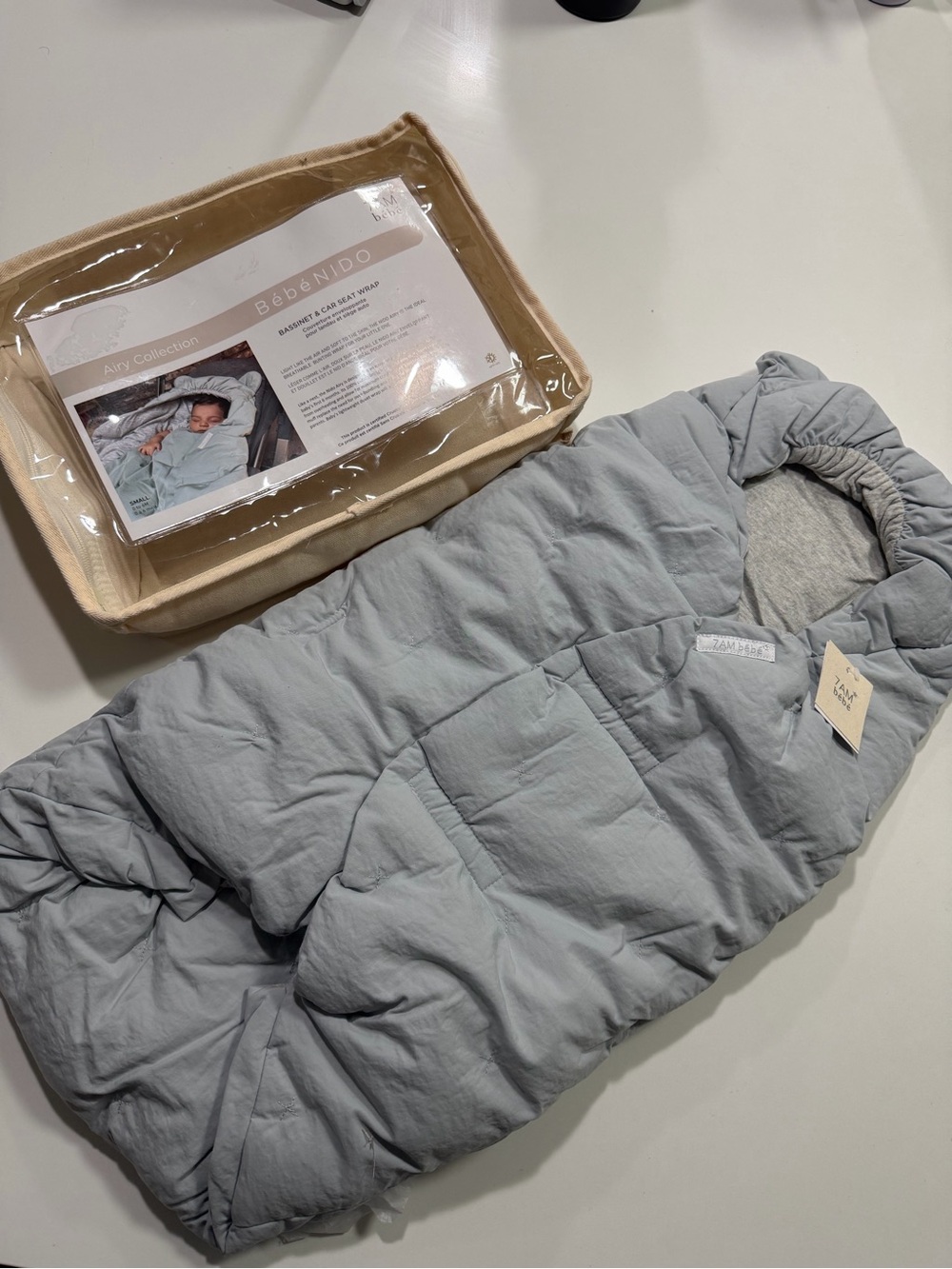 7am Infant Puffer Baby Footmuff NIDO BÉBÉ - AIRY